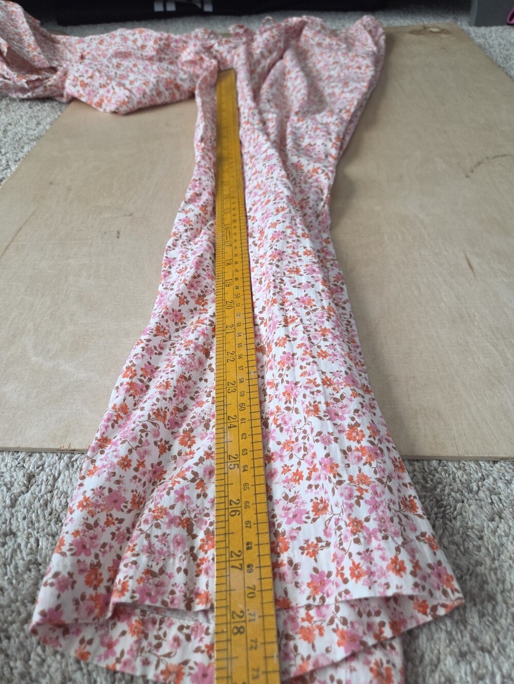 GAP Cottagecore Floral Cotton Wide Straight Leg Lounge Pants - Picture 10 of 14